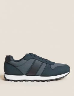 M&S Collection Men's Trainers Lace Up Trainers
