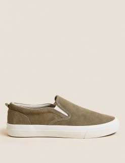 M&S Collection Men's Trainers Suede Slip-On Pumps 15 M&S Collection Men's Trainers Suede Slip-On Pumps -New In Mens Store SD 03 T03 0082 TK X EC 0
