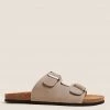 M&S Collection Men's Slippers Suede Slip-On Sandals