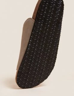 M&S Collection Men's Slippers Suede Slip-On Sandals 14 M&S Collection Men's Slippers Suede Slip-On Sandals -New In Mens Store SD 03 T03 2095 SU X EC 3