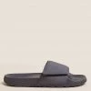 M&S Collection Men's Slippers Riptape Sliders