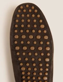 M&S Collection Men's Smart Shoes Suede Slip-On Loafers 24 M&S Collection Men's Smart Shoes Suede Slip-On Loafers -New In Mens Store SD 03 T03 2155 MG X EC 3