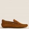 M&S Collection Men's Smart Shoes Suede Slip-On Loafers