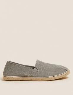 M&S Collection Men's Casual Shoes Canvas Espadrilles