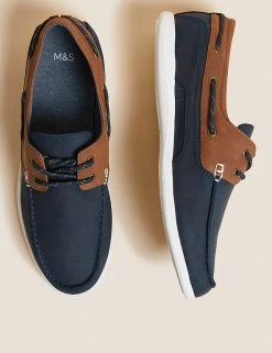 M&S Collection Men's Casual Shoes Deck Shoes -New In Mens Store SD 03 T03 2208 F4 X EC 1