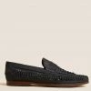 M&S Collection Men's Smart Shoes Leather Slip-On Loafers