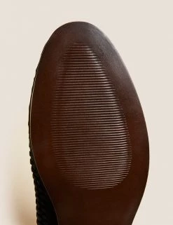 M&S Collection Men's Smart Shoes Leather Slip-On Loafers 9 M&S Collection Men's Smart Shoes Leather Slip-On Loafers -New In Mens Store SD 03 T03 5093 F0 X EC 3