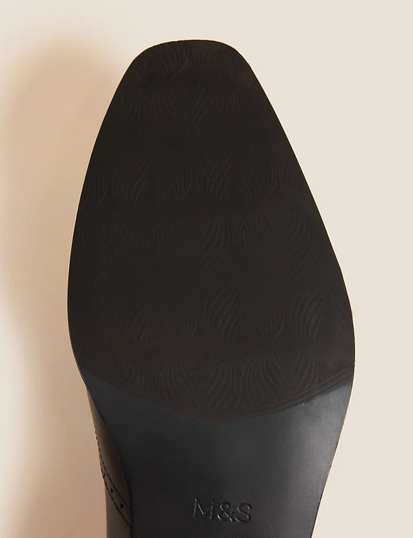 M&S Collection Men's Smart Shoes Leather Brogues 5 M&S Collection Men's Smart Shoes Leather Brogues - Image 5