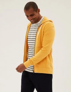 M&S Collection Men's Pyjamas Cotton Rich Loungewear Hoodie -New In Mens Store SD 03 T07 3359 S3 X EC 1