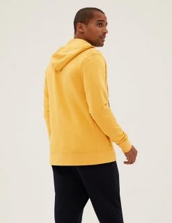 M&S Collection Men's Pyjamas Cotton Rich Loungewear Hoodie -New In Mens Store SD 03 T07 3359 S3 X EC 2