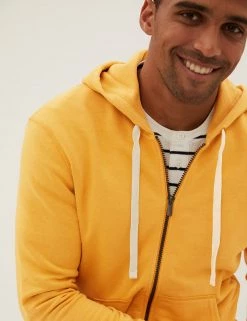 M&S Collection Men's Pyjamas Cotton Rich Loungewear Hoodie -New In Mens Store SD 03 T07 3359 S3 X EC 3