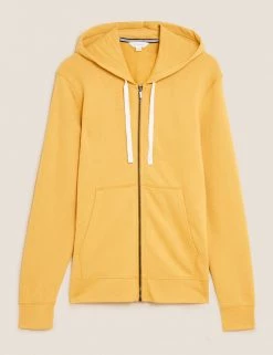 M&S Collection Men's Pyjamas Cotton Rich Loungewear Hoodie -New In Mens Store SD 03 T07 3359 S3 X EC 90