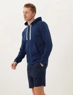 M&S Collection Men's Pyjamas Cotton Rich Loungewear Hoodie -New In Mens Store SD 03 T07 3359 XB X EC 1