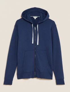 M&S Collection Men's Pyjamas Cotton Rich Loungewear Hoodie -New In Mens Store SD 03 T07 3359 XB X EC 90