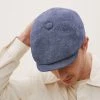 M&S Collection Men's Hats Linen Blend Textured Baker Boy Hat
