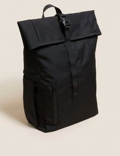 M&S Collection Men's Bags Recycled Polyester Pro-Tect™ Backpack -New In Mens Store SD 03 T09 1770 Y0 X EC 90