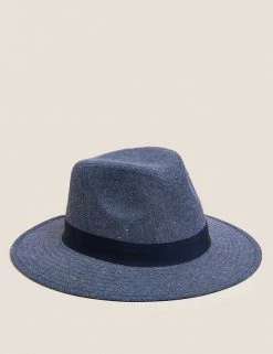 M&S Collection Men's Hats Broad Brim Hat