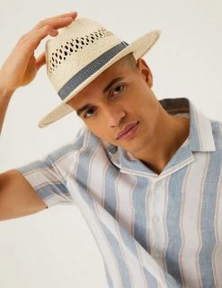 M&S Collection Men's Hats Broad Brim Ambassador Hat