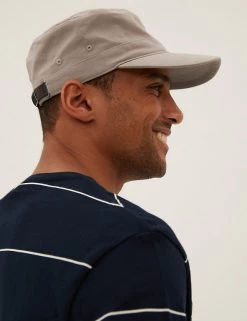 M&S Collection Men's Hats Pure Cotton Baseball Cap -New In Mens Store SD 03 T09 2337 SU X EC 0