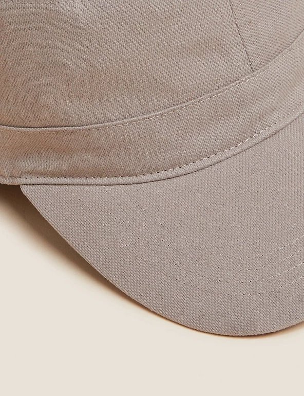 M&S Collection Men's Hats Pure Cotton Baseball Cap 6 M&S Collection Men's Hats Pure Cotton Baseball Cap - Image 6