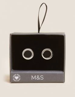 M&S Collection Men's Cufflinks Circular Cufflinks -New In Mens Store SD 03 T09 6479 XX X EC 2