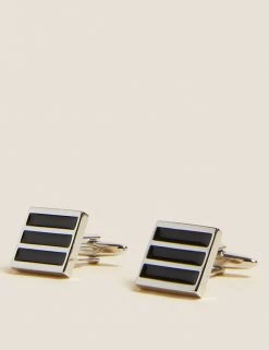M&S Collection Men's Cufflinks Square Cufflinks