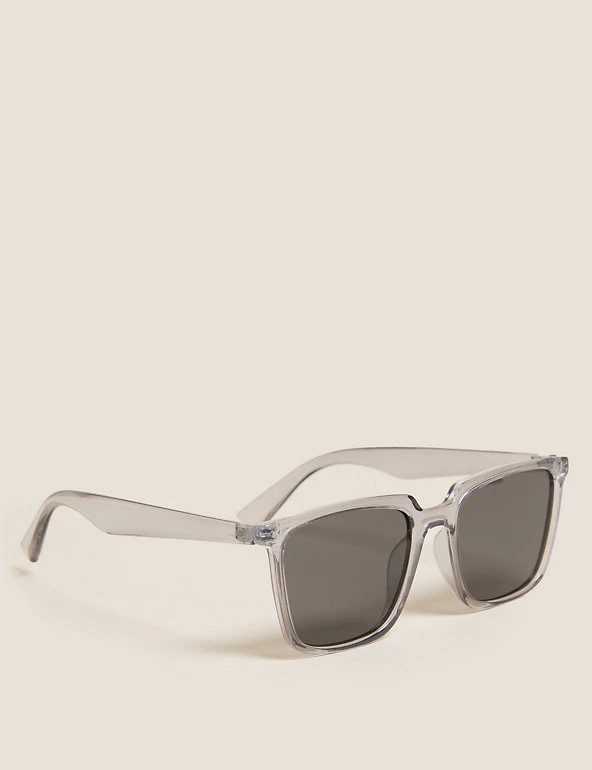 M&S Collection Men's Sunglasses D Frame Polarised Sunglasses 2 M&S Collection Men's Sunglasses D Frame Polarised Sunglasses - Image 2