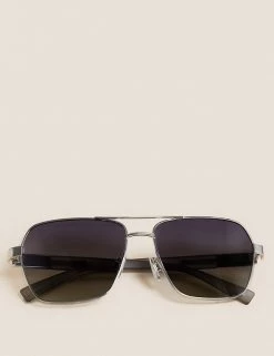 M&S Collection Men's Sunglasses Aviator Polarised Sunglasses 5 M&S Collection Men's Sunglasses Aviator Polarised Sunglasses -New In Mens Store SD 03 T09 6608 XX X EC 2