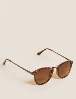 M&S Collection Men's Sunglasses Round Polarised Sunglasses 7 M&S Collection Men's Sunglasses Round Polarised Sunglasses -New In Mens Store SD 03 T09 6609 N4 X EC 1