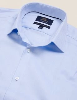 M&S SARTORIAL Formal Shirts Regular Fit Pure Cotton Twill Shirt -New In Mens Store SD 03 T11 4015 E0 X EC 8