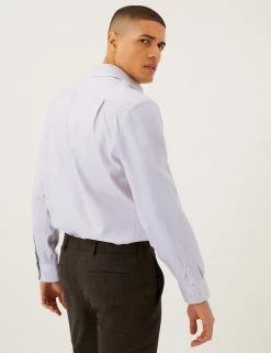 M&S SARTORIAL Formal Shirts Regular Fit Pure Cotton Twill Shirt -New In Mens Store SD 03 T11 4015 NU X EC 1