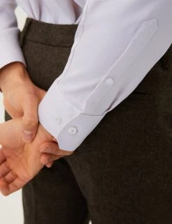 M&S SARTORIAL Formal Shirts Regular Fit Pure Cotton Twill Shirt -New In Mens Store SD 03 T11 4015 NU X EC 2