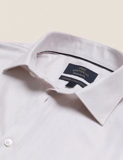 M&S SARTORIAL Formal Shirts Regular Fit Pure Cotton Twill Shirt -New In Mens Store SD 03 T11 4015 NU X EC 8