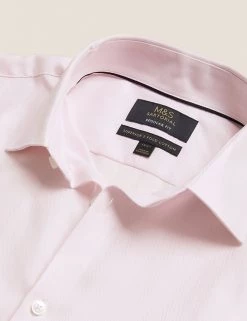 M&S SARTORIAL Formal Shirts Regular Fit Pure Cotton Twill Shirt -New In Mens Store SD 03 T11 4015 QA X EC 7