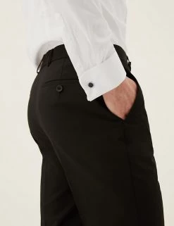 M&S SARTORIAL Formal Shirts Slim Fit Easy Iron Pure Cotton Twill Shirt -New In Mens Store SD 03 T11 4106S Z0 X EC 2