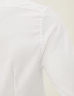 M&S SARTORIAL Formal Shirts Slim Fit Easy Iron Pure Cotton Twill Shirt -New In Mens Store SD 03 T11 4106S Z0 X EC 3