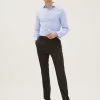 M&S SARTORIAL Formal Shirts Tailored Fit Pure Cotton Twill Shirt