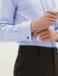 M&S SARTORIAL Formal Shirts Tailored Fit Pure Cotton Twill Shirt -New In Mens Store SD 03 T11 4106T E0 X EC 3