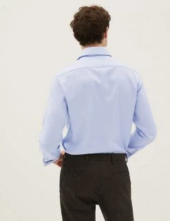 M&S SARTORIAL Formal Shirts Tailored Fit Pure Cotton Twill Shirt -New In Mens Store SD 03 T11 4106T E0 X EC 4