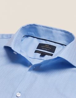 M&S SARTORIAL Formal Shirts Tailored Fit Pure Cotton Twill Shirt -New In Mens Store SD 03 T11 4106T E0 X EC 8