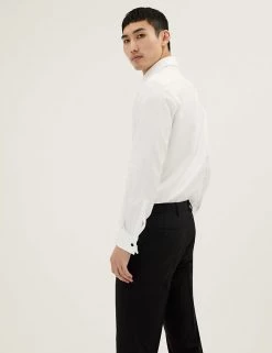 M&S SARTORIAL Formal Shirts Tailored Fit Pure Cotton Twill Shirt -New In Mens Store SD 03 T11 4106T Z0 X EC 3