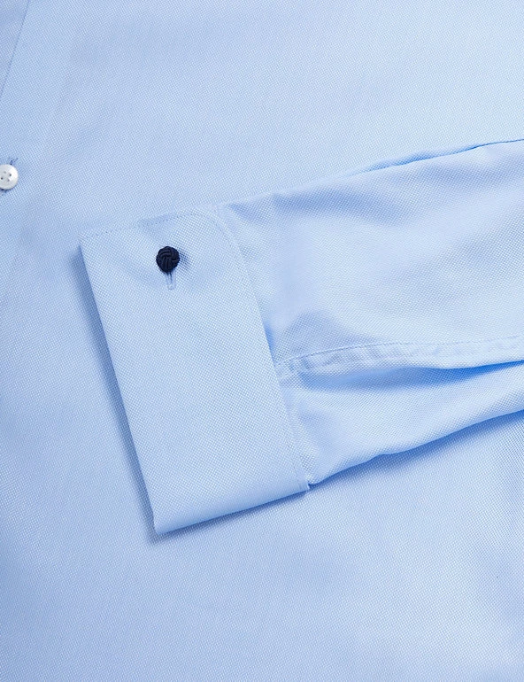 M&S SARTORIAL Formal Shirts Tailored Fit Easy Iron Pure Cotton Shirt 7 M&S SARTORIAL Formal Shirts Tailored Fit Easy Iron Pure Cotton Shirt - Image 7