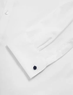 M&S SARTORIAL Formal Shirts Tailored Fit Easy Iron Pure Cotton Shirt 33 M&S SARTORIAL Formal Shirts Tailored Fit Easy Iron Pure Cotton Shirt -New In Mens Store SD 03 T11 4107T Z0 X EC 7