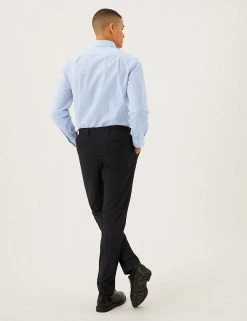 M&S SARTORIAL Formal Shirts Regular Fit Cotton Rich Weave Shirt -New In Mens Store SD 03 T11 4200 E0 X EC 5