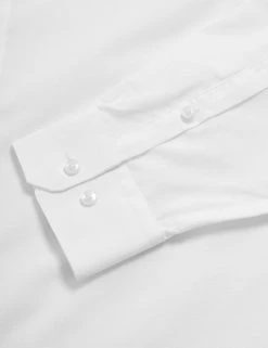 M&S SARTORIAL Formal Shirts Regular Fit Cotton Rich Weave Shirt -New In Mens Store SD 03 T11 4200 Z0 X EC 7