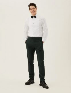 M&S SARTORIAL Formal Shirts Slim Fit Easy Iron Pure Cotton Dinner Shirt -New In Mens Store SD 03 T11 7504S Z0 X EC 1