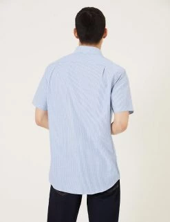 M&S Collection Formal Shirts Regular Fit Non Iron Pure Cotton Oxford Shirt -New In Mens Store SD 03 T11 8728 E4 X EC 2