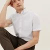M&S Collection Formal Shirts Regular Fit Non Iron Pure Cotton Oxford Shirt