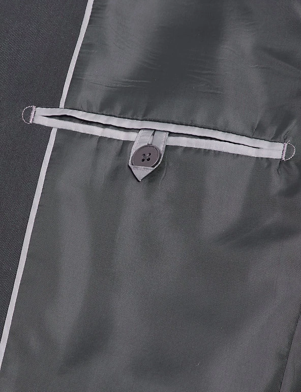 M&S Collection All Suit Strokes Slim Fit Jacket 8 M&S Collection All Suit Strokes Slim Fit Jacket - Image 8
