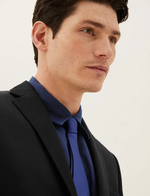 M&S Collection All Suit Strokes Slim Fit Jacket 13 M&S Collection All Suit Strokes Slim Fit Jacket - Image 13